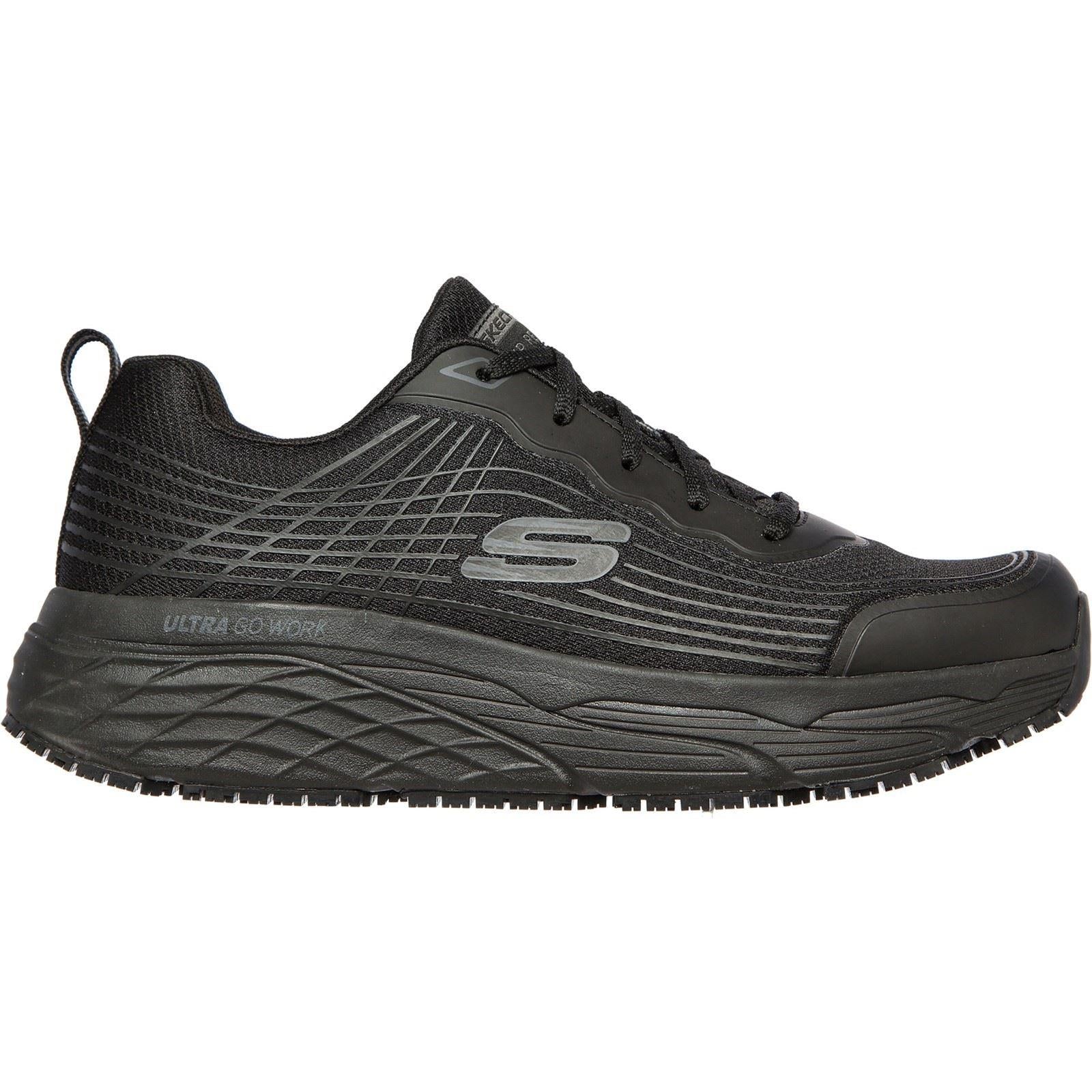 Skechers (200021EC) Mens Occupational Footwear Skechers Work Relaxed Fit Black 8 to 12