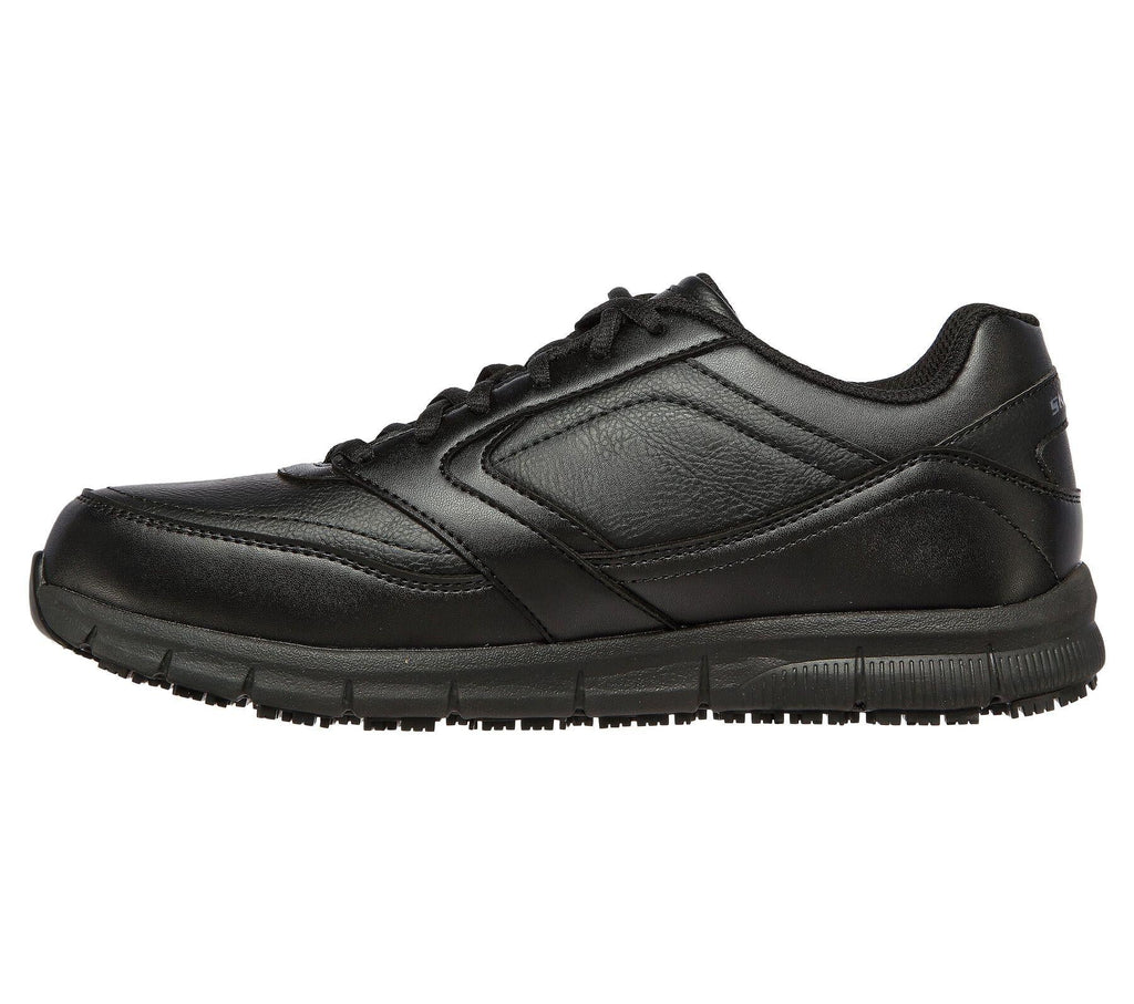 Skechers (77156EC) Mens Nampa Work Shoes in Black Size 8 to 12