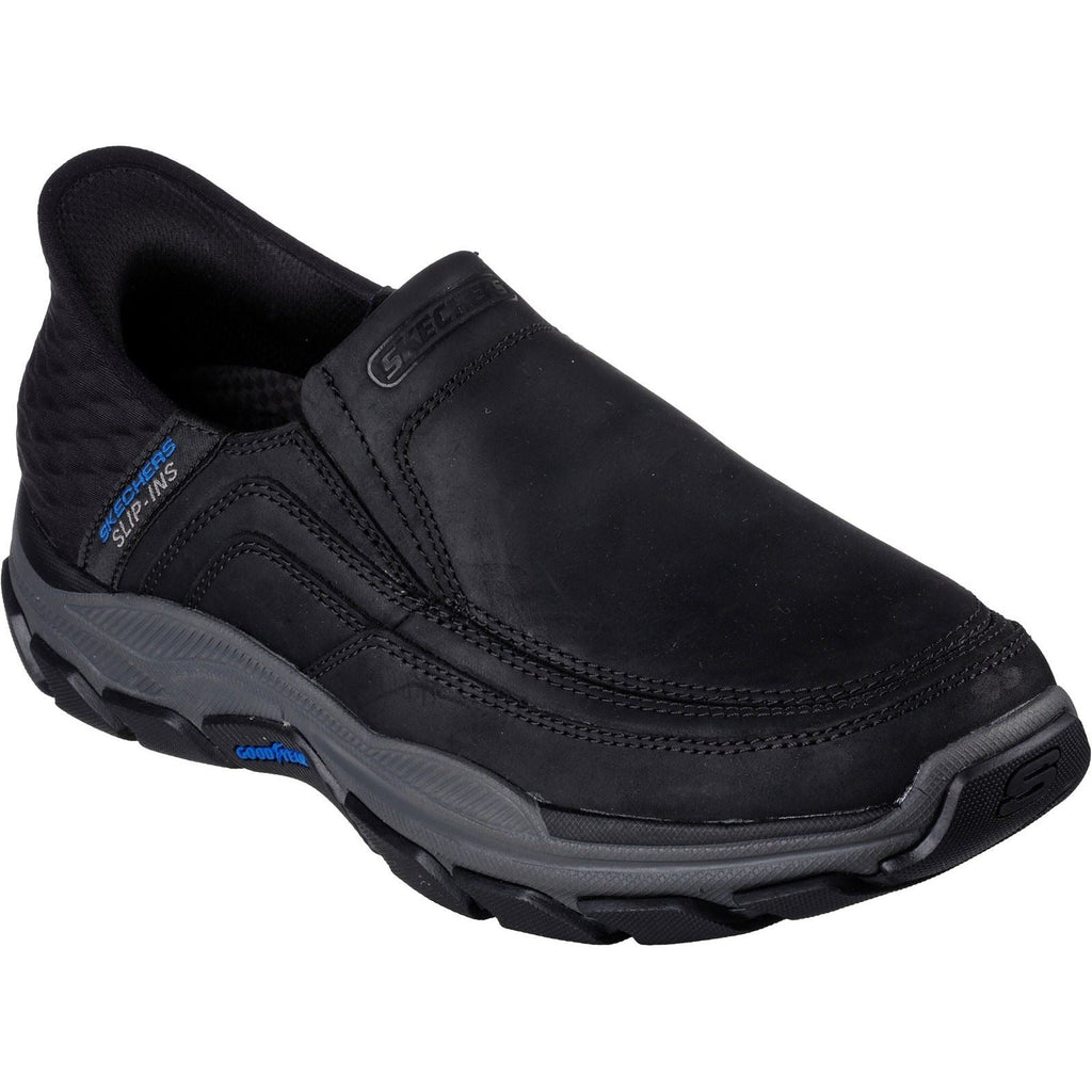 Skechers (GAR204810) Men's Respected Elgin Shoes in Black 6 to 12