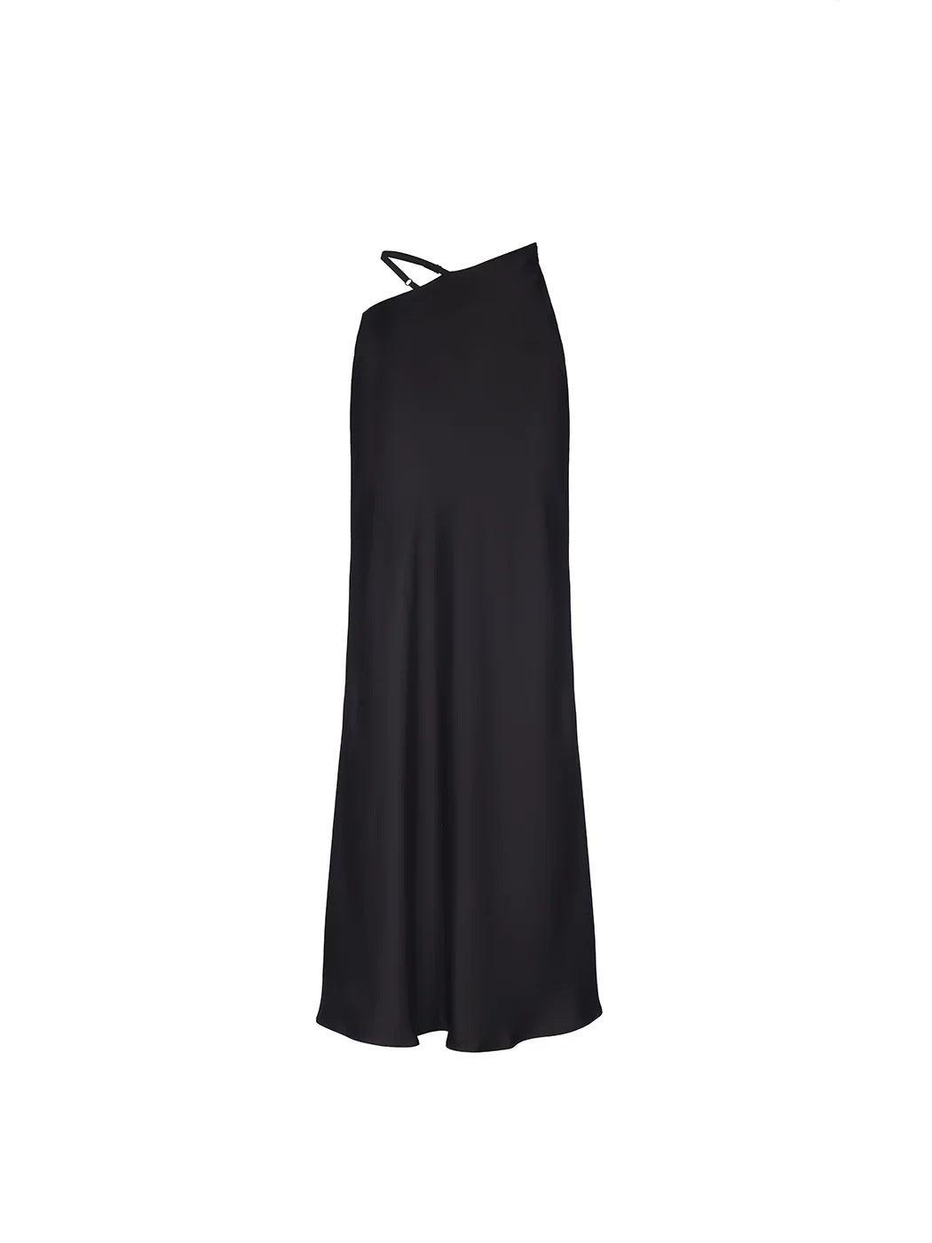 Hollow-Out Bodycon Maxi Skirt – Elegant