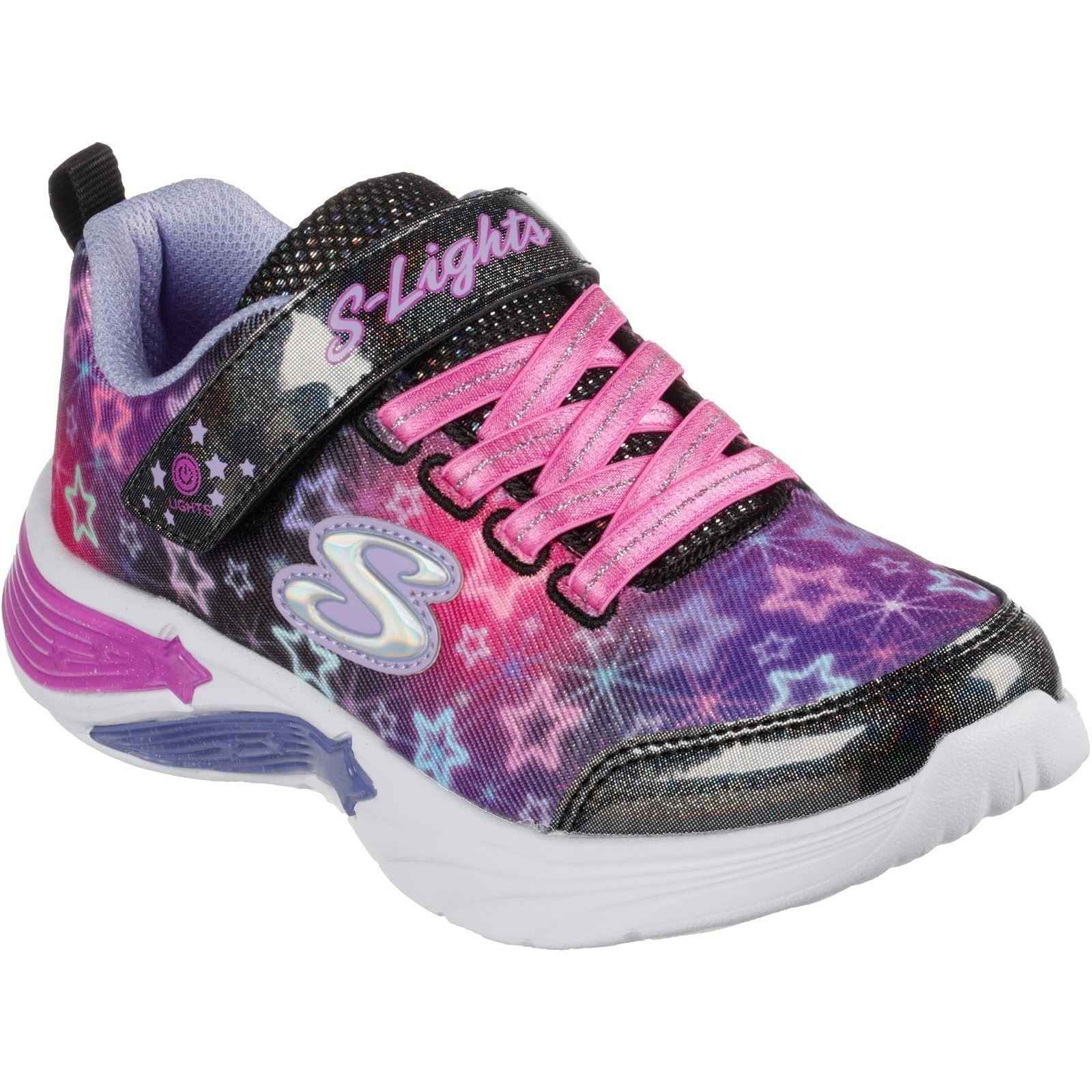 Skechers (GAR302324L) Childrens Sports Star Sparks Shoes in UK 1.5 to 13.5