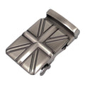 QHA Mens Union Jack Automatic Sliding Belt Buckle for 35mm Ratchet Belts A07 - QHA UK