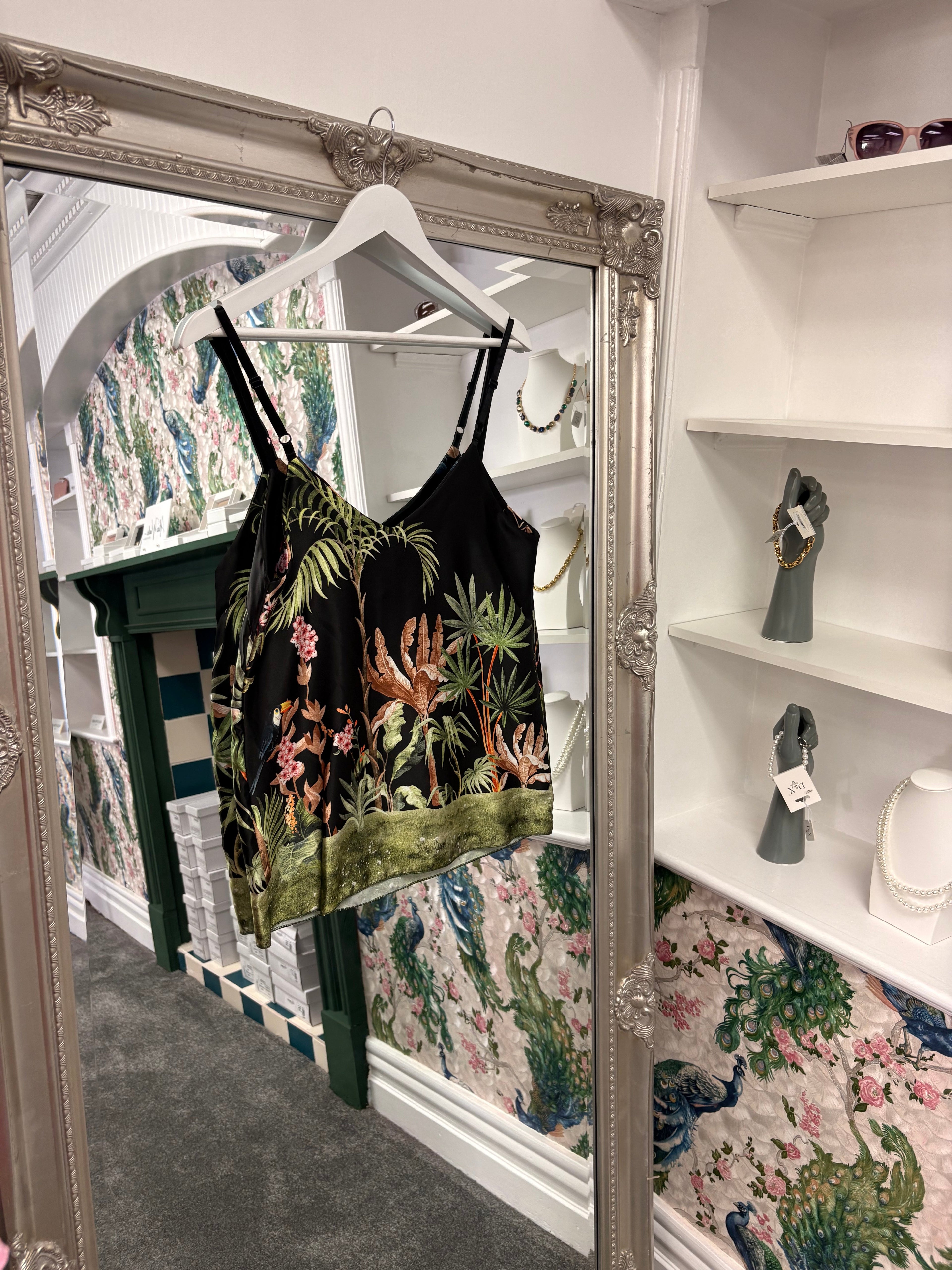 Luxtyle Jungle Cami One Size Fits 8-12