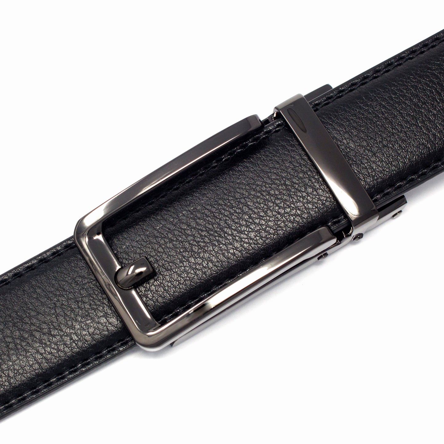 QHA Mens Automatic Sliding Belt Buckle Replacement for 35mm Ratchet Belts  A101