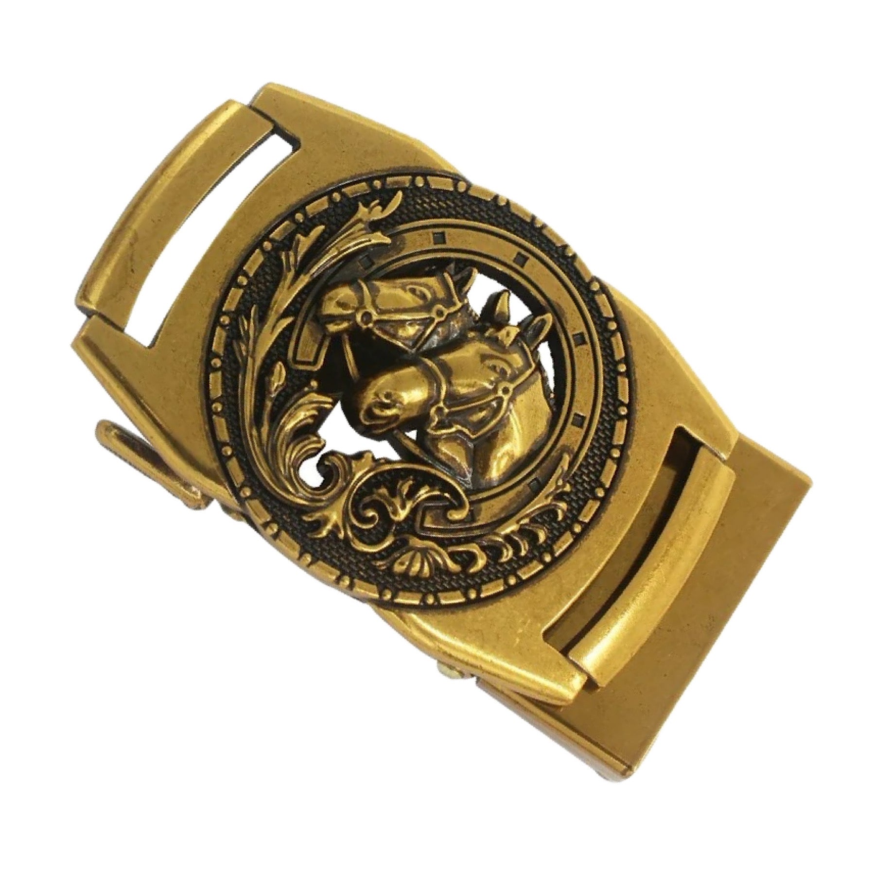 QHA Mens Automatic Belt Buckle For 35mm Wide Ratchet Belts Q98A102