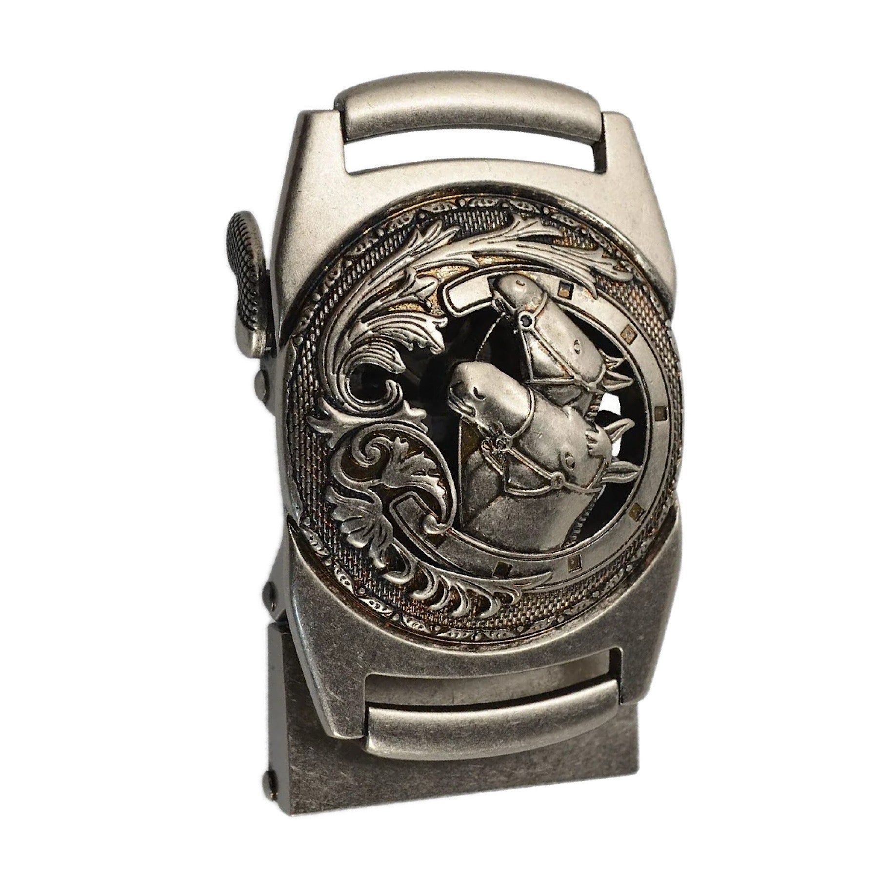 QHA Mens Automatic Belt Buckle For 35mm Wide Ratchet Belts Q98A103