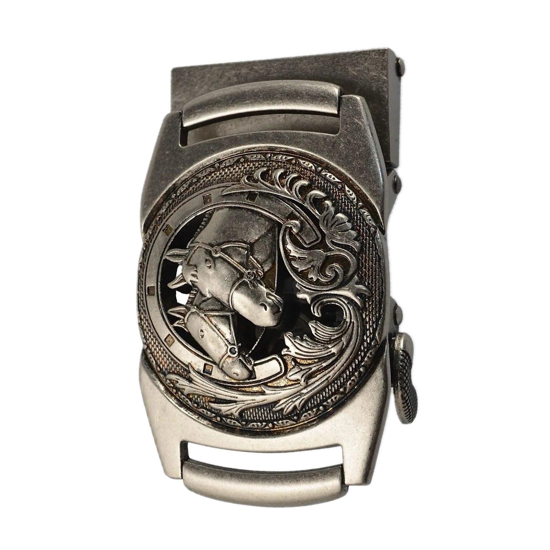 QHA Mens Automatic Belt Buckle For 35mm Wide Ratchet Belts Q98A103