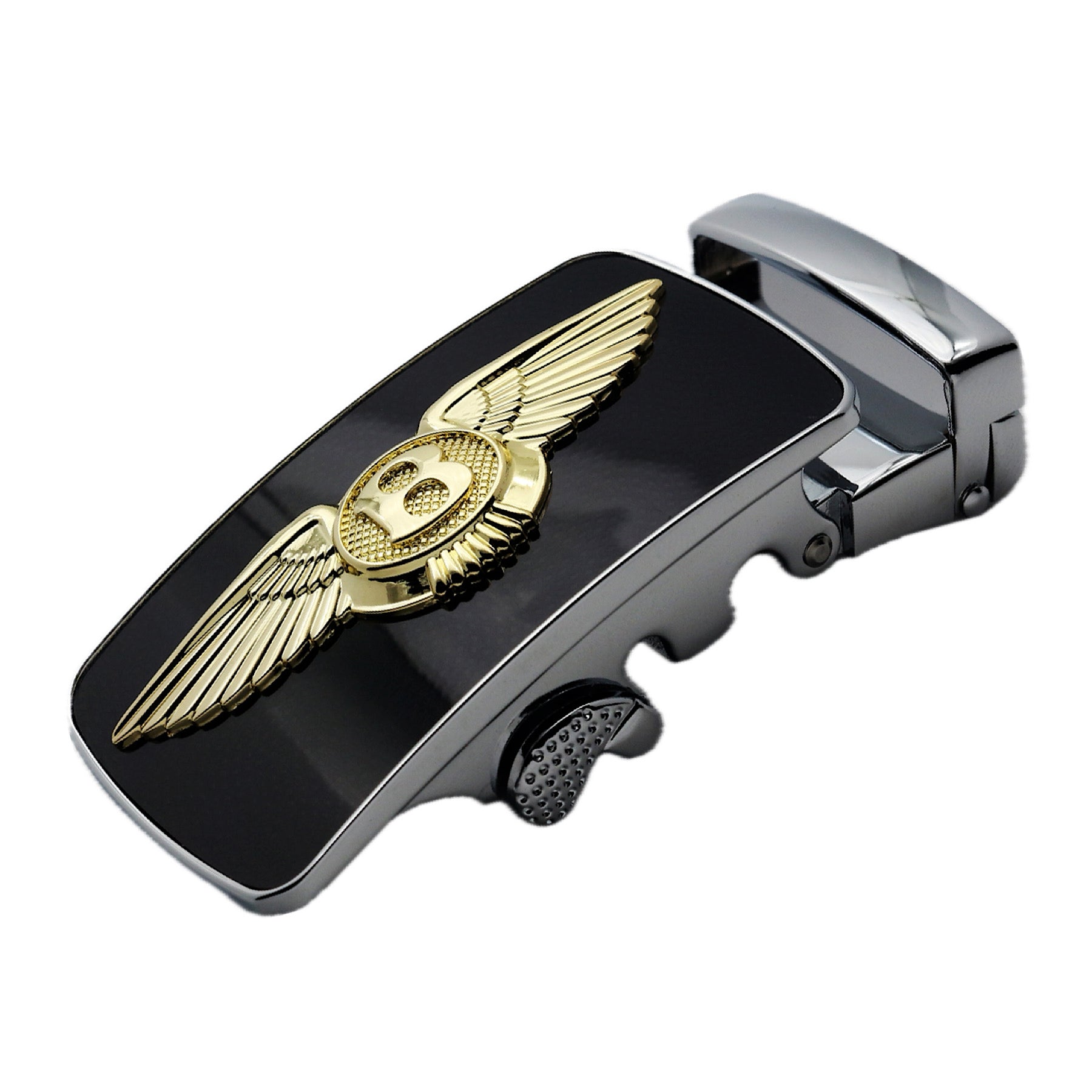 QHA Mens Automatic Belt Buckle For 35mm Wide Ratchet Belts Q98A104