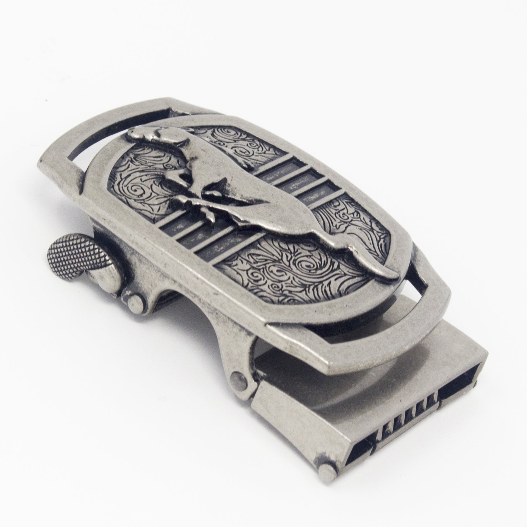 QHA Mens Automatic Belt Buckle For 35mm Wide Ratchet Belts Q98A108