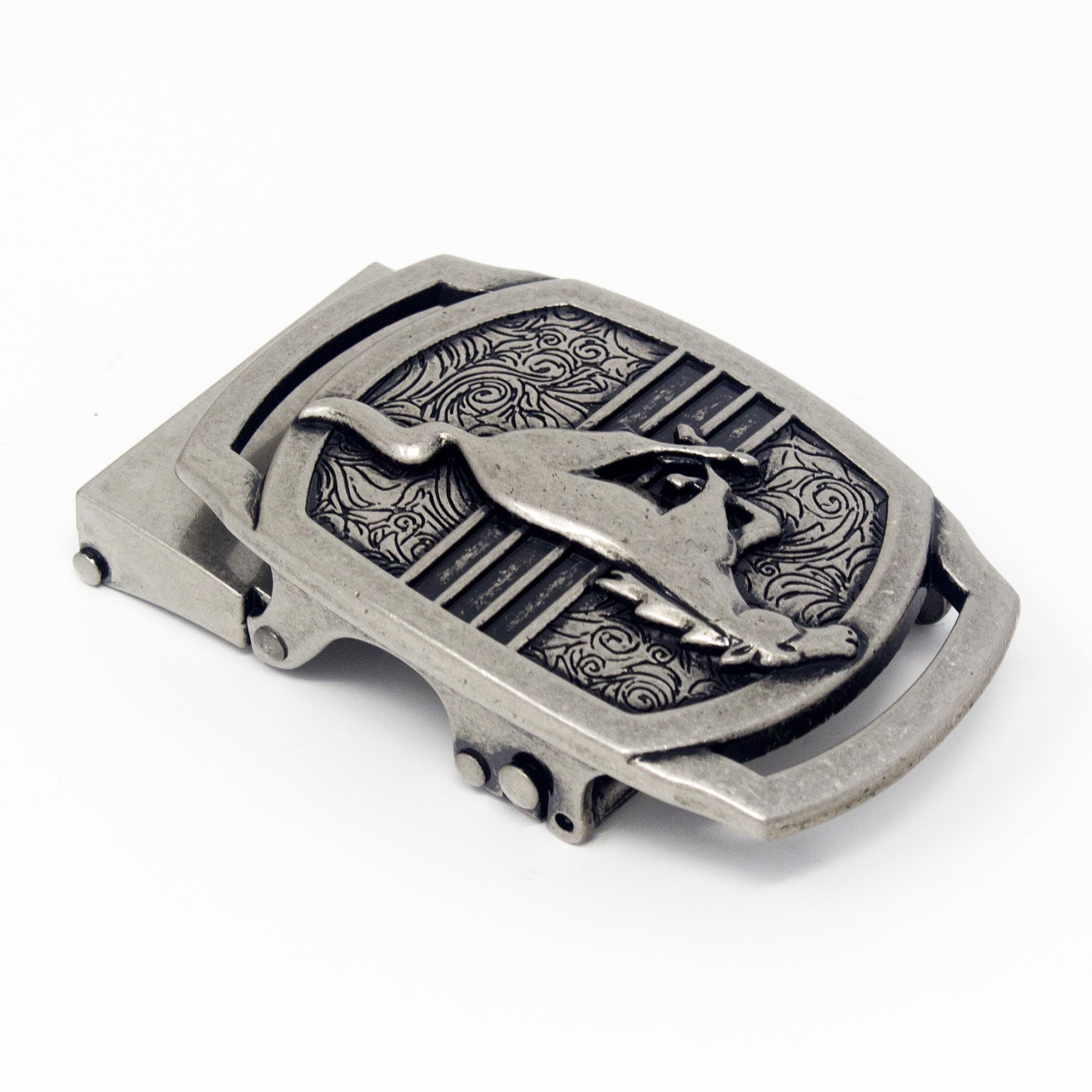 QHA Mens Automatic Belt Buckle For 35mm Wide Ratchet Belts Q98A108