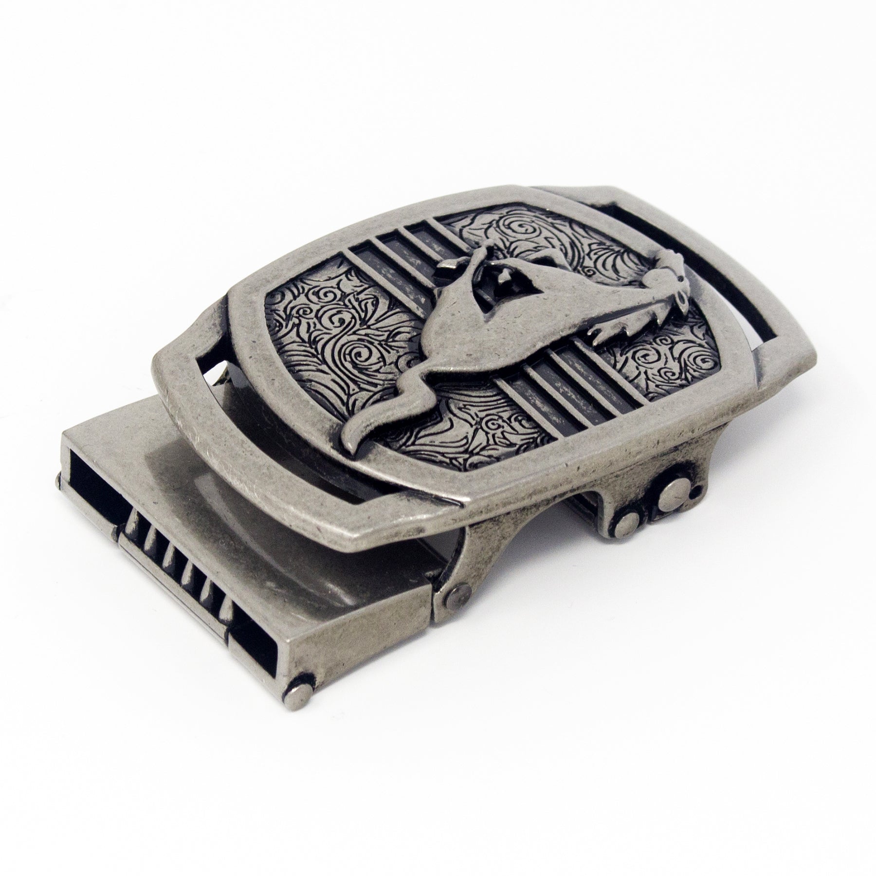 QHA Mens Automatic Belt Buckle For 35mm Wide Ratchet Belts Q98A108