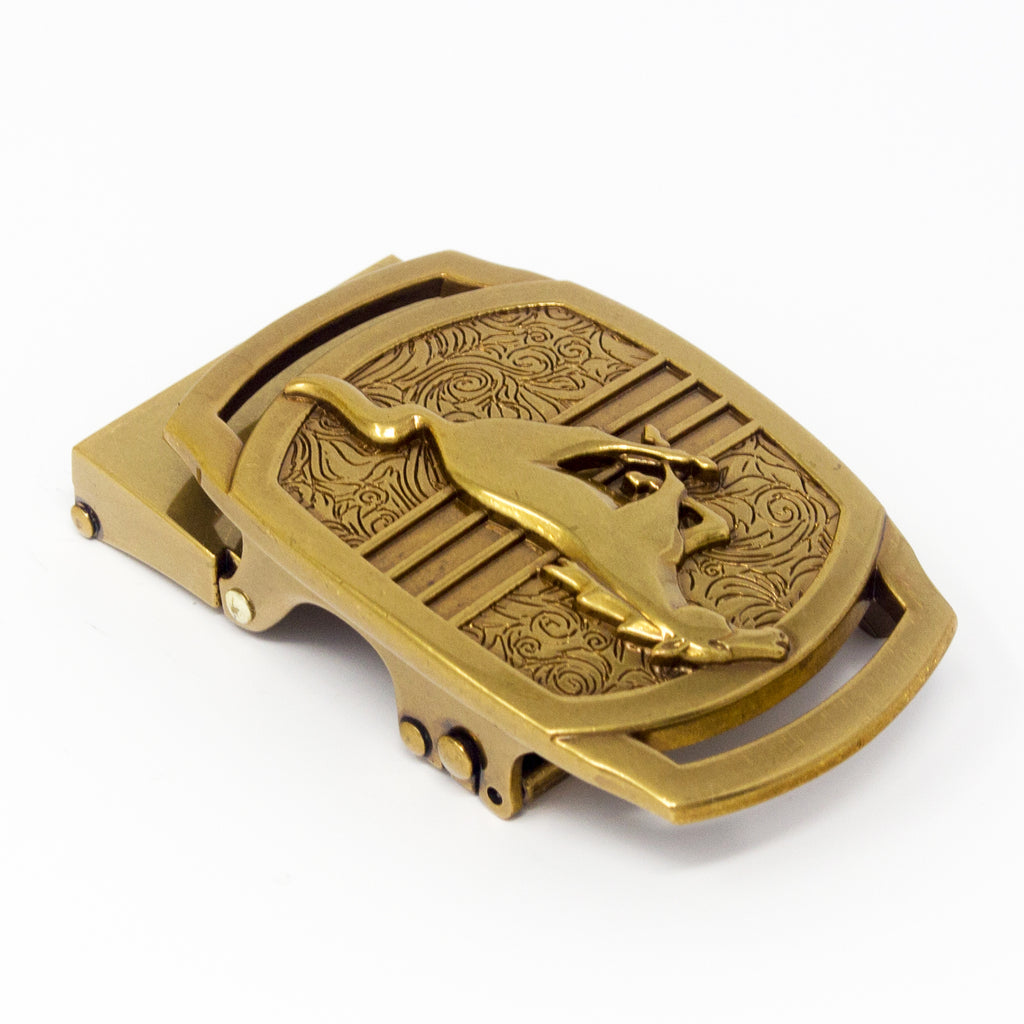 QHA Mens Automatic Belt Buckle For 35mm Wide Ratchet Belts Q98A109