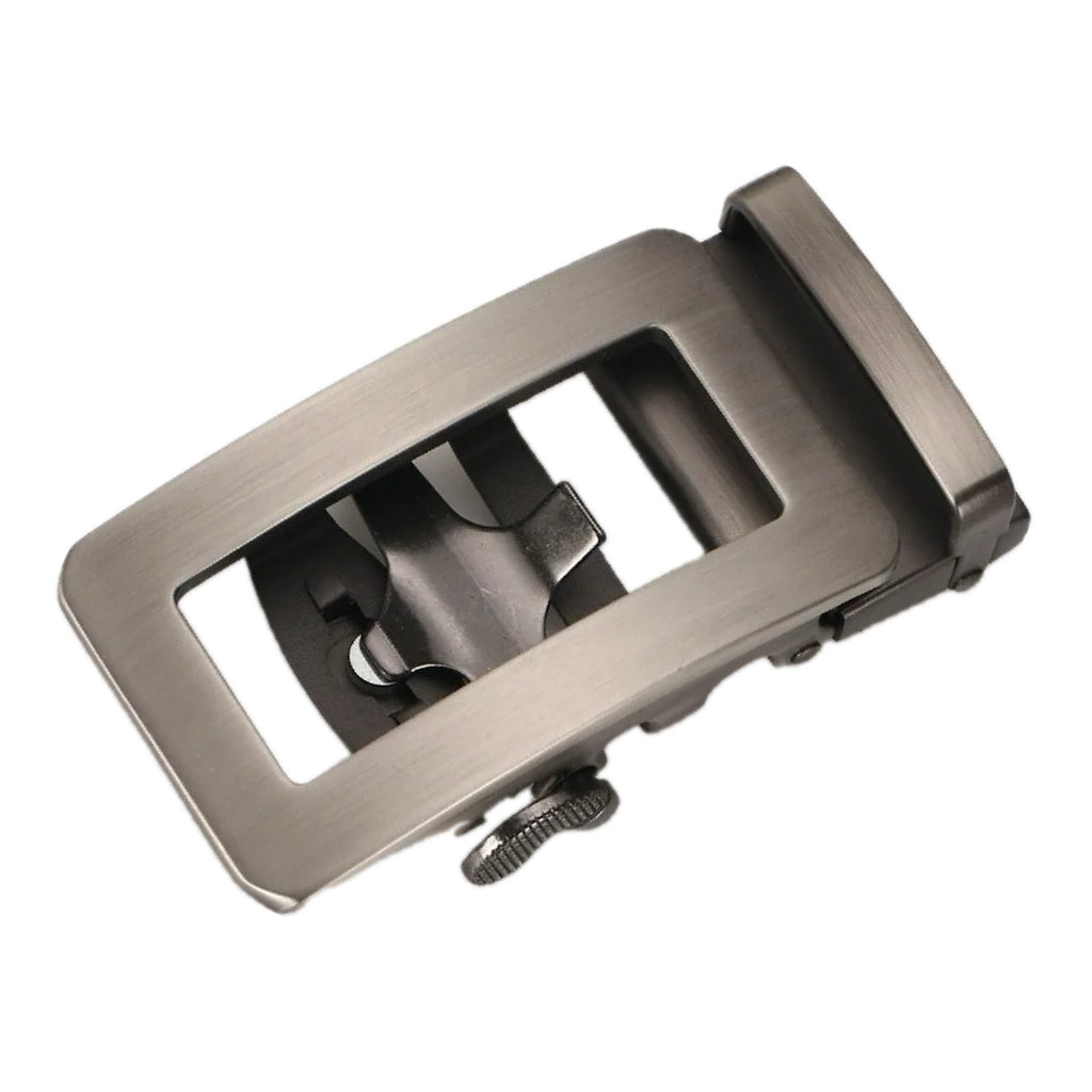 QHA Mens Automatic Sliding Belt Buckle Replacement for Ratchet Leather Belt A110