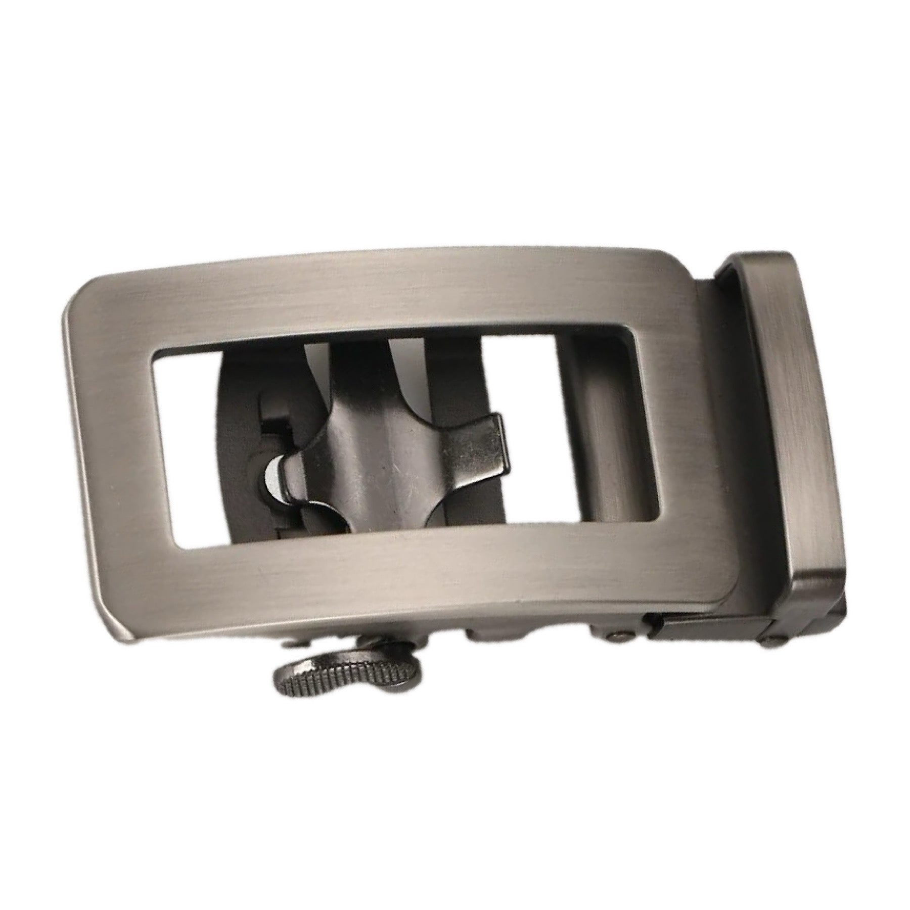 QHA Mens Automatic Sliding Belt Buckle Replacement for Ratchet Leather Belt A110