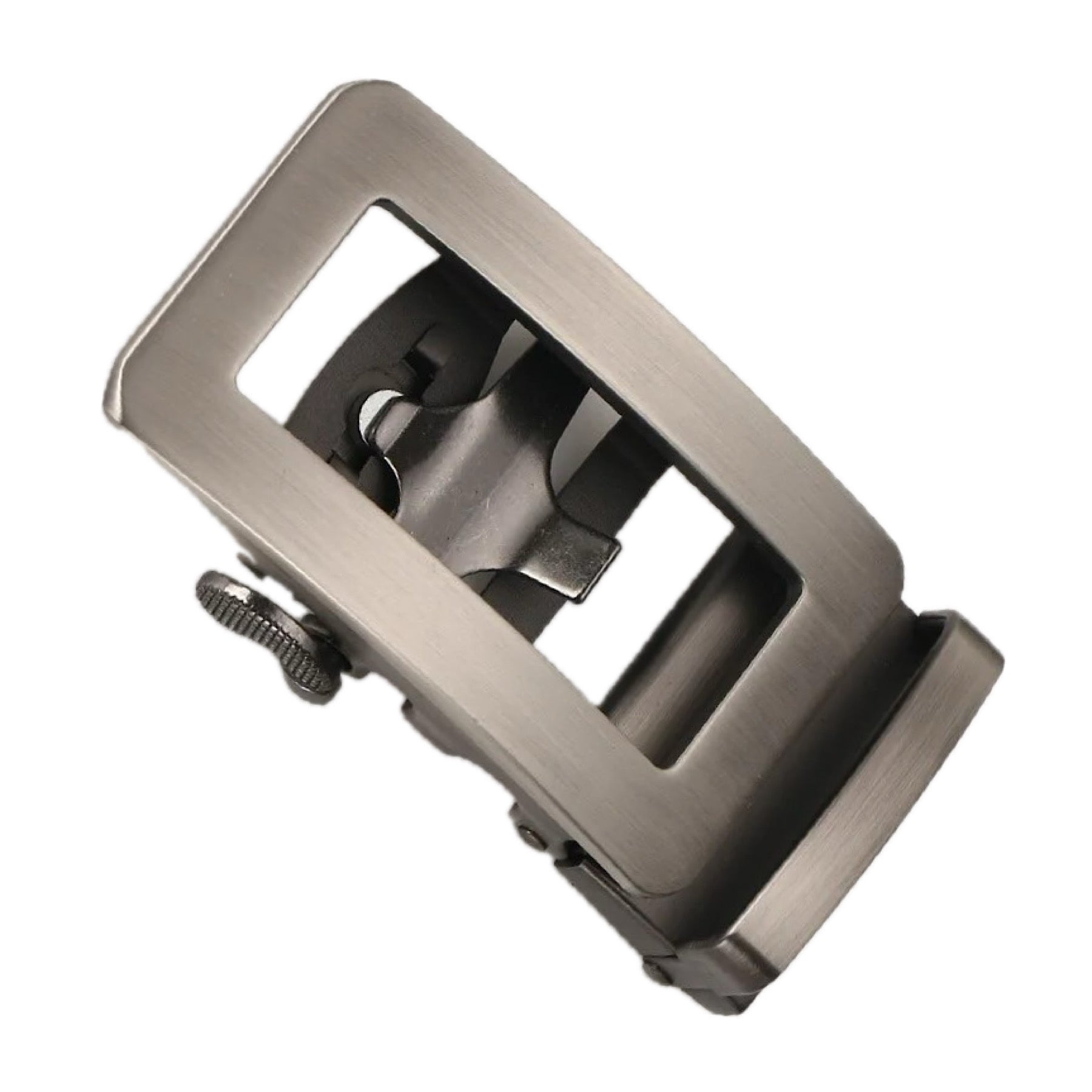 QHA Mens Automatic Sliding Belt Buckle Replacement for Ratchet Leather Belt A110