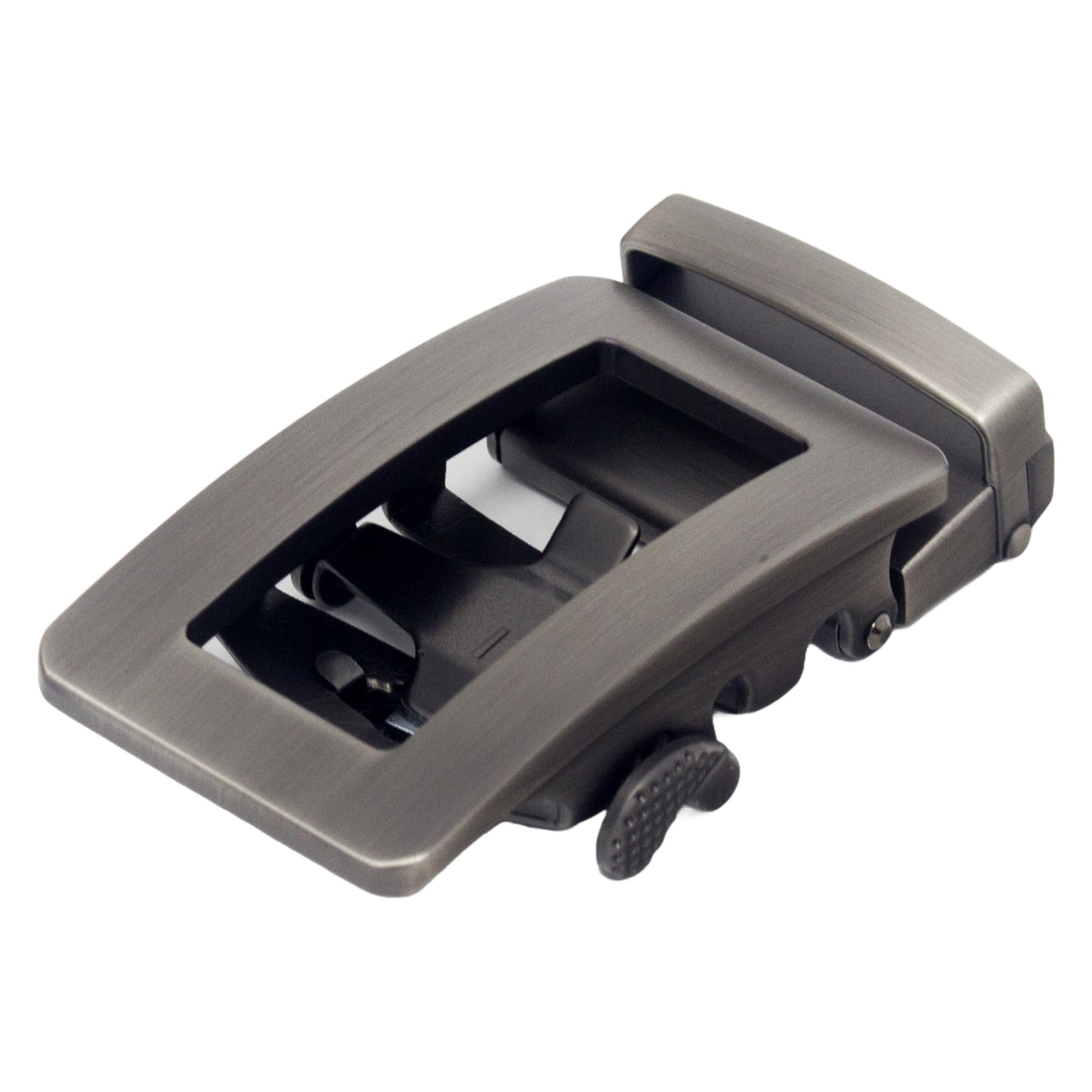 QHA Mens Automatic Sliding Belt Buckle Replacement for Ratchet Leather Belt A110