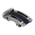 QHA Mens Automatic Sliding Belt Buckle Replacement for 35mm Ratchet Belts  A111 - QHA UK
