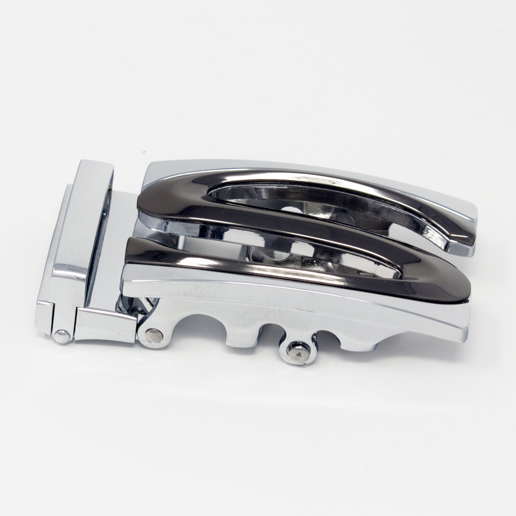 QHA Mens Automatic Belt Buckle For 35mm Wide Ratchet Belts Q98A115