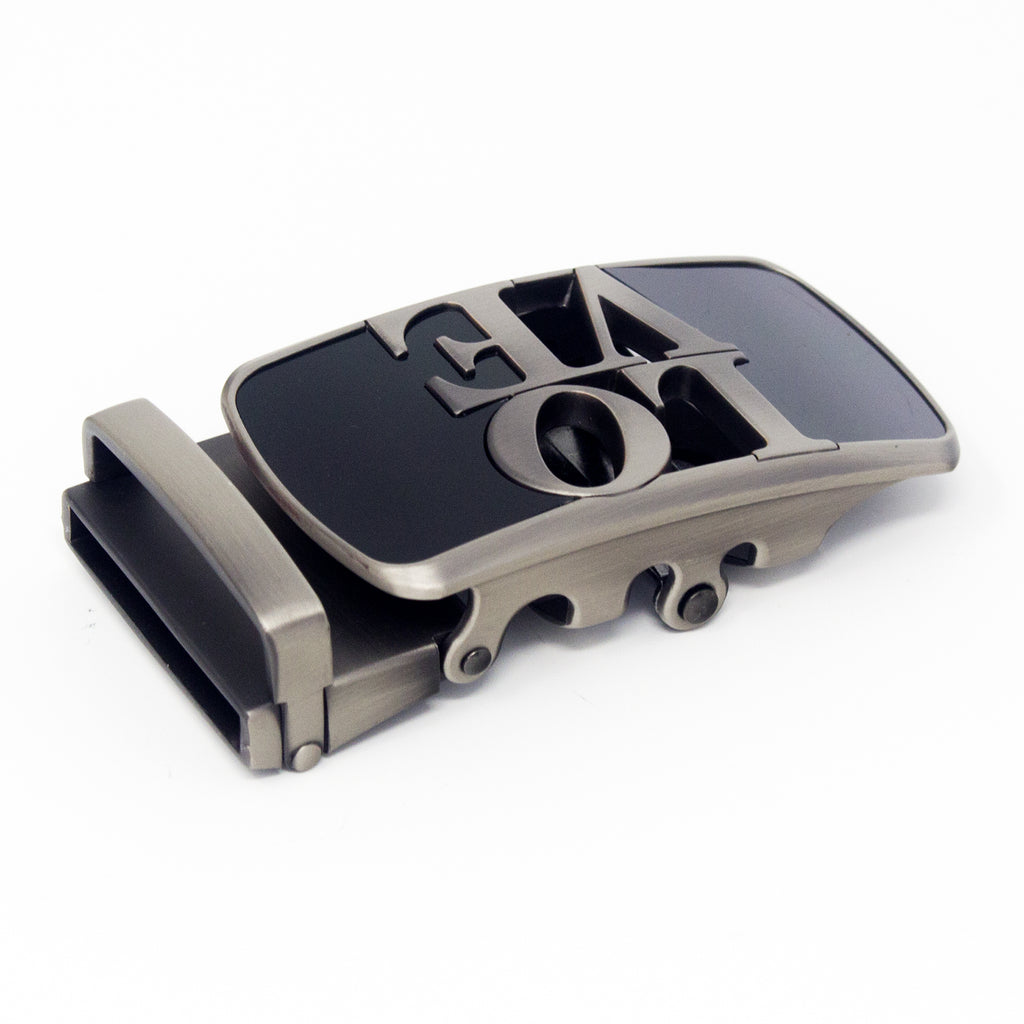 QHA Mens Automatic Belt Buckle For 35mm Wide Ratchet Belts Q98A117