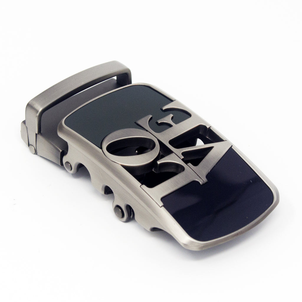 QHA Mens Automatic Belt Buckle For 35mm Wide Ratchet Belts Q98A117