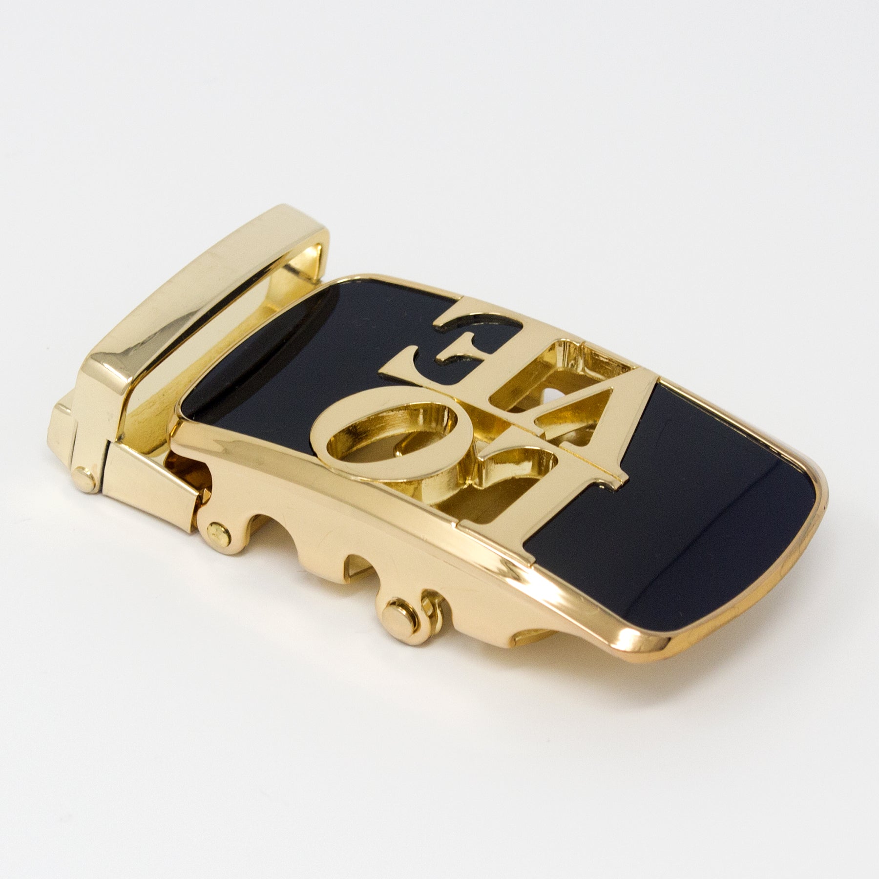QHA Mens Automatic Belt Buckle For 35mm Wide Ratchet Belts Q98A118