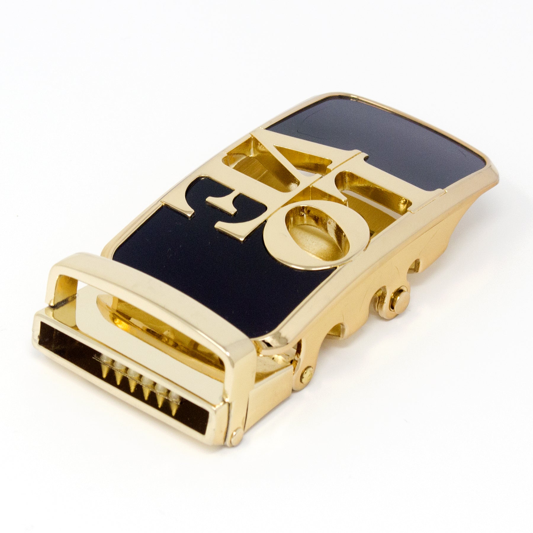 QHA Mens Automatic Belt Buckle For 35mm Wide Ratchet Belts Q98A118