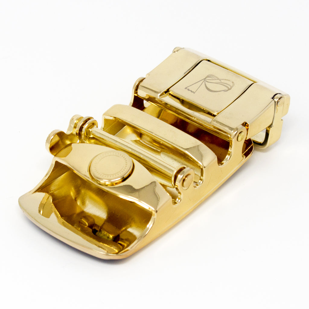 QHA Mens Automatic Belt Buckle For 35mm Wide Ratchet Belts Q98A118