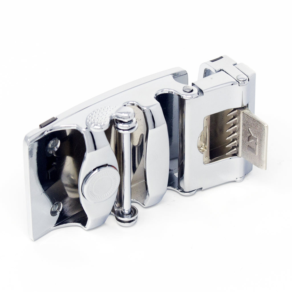 QHA Mens Automatic Belt Buckle For 35mm Wide Ratchet Belts Q98A120