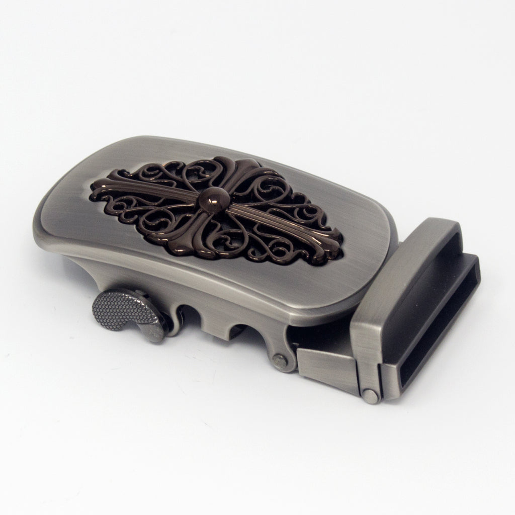 QHA Mens Automatic Belt Buckle For 35mm Wide Ratchet Belts Q98A123