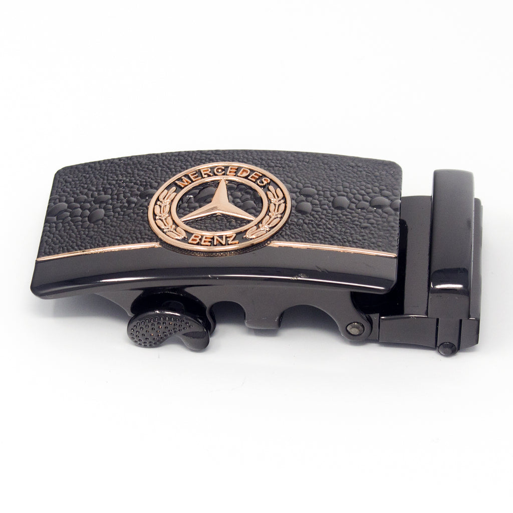 QHA Mens Automatic Sliding Belt Buckle Replacement for Ratchet Leather Belt A131