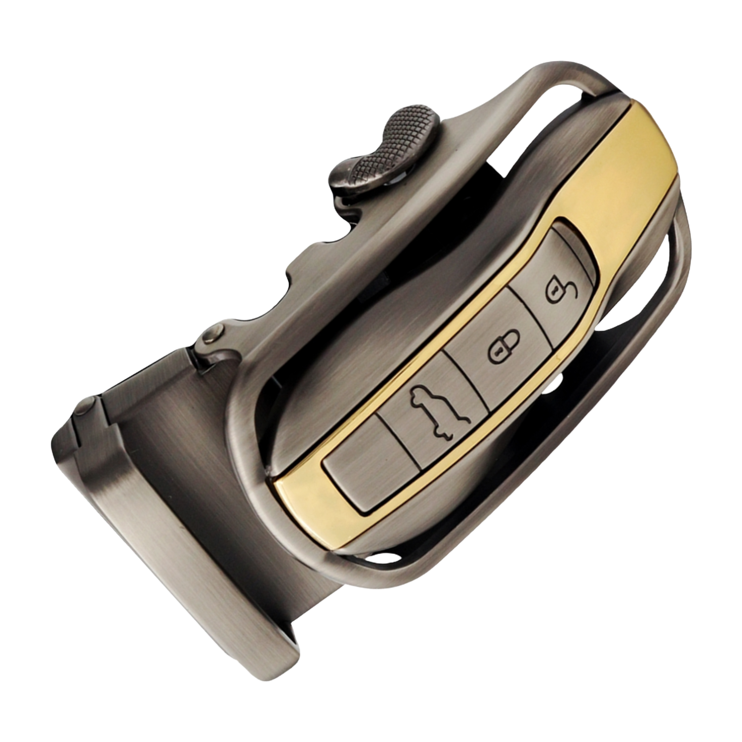 Mens Automatic Sliding Belt Buckle Replacement for Ratchet Leather Belts A135