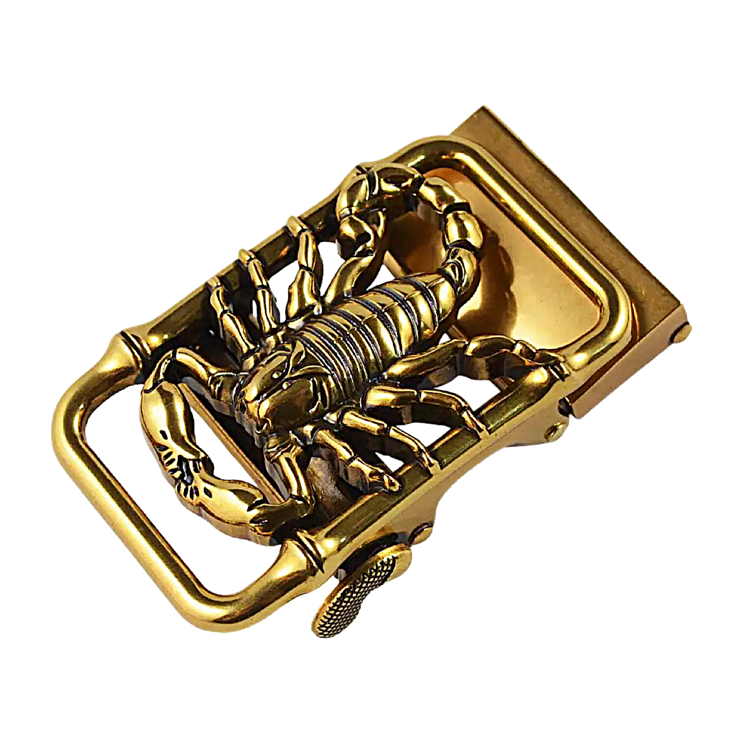Mens Automatic Sliding Belt Buckle Replacement for Ratchet Leather Belts A144