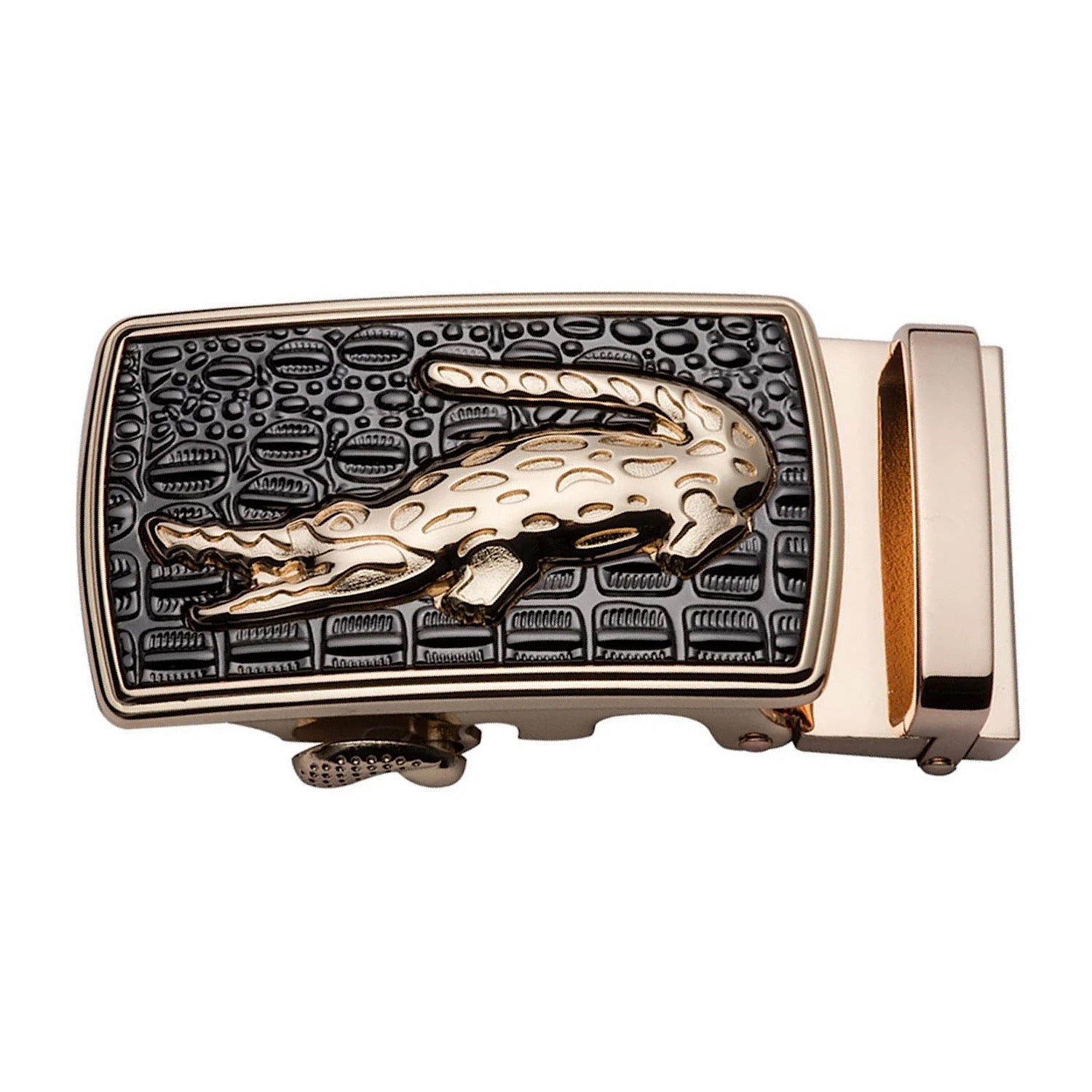 QHA Mens Automatic Belt Buckle For 35mm Wide Ratchet Belts Q98A18