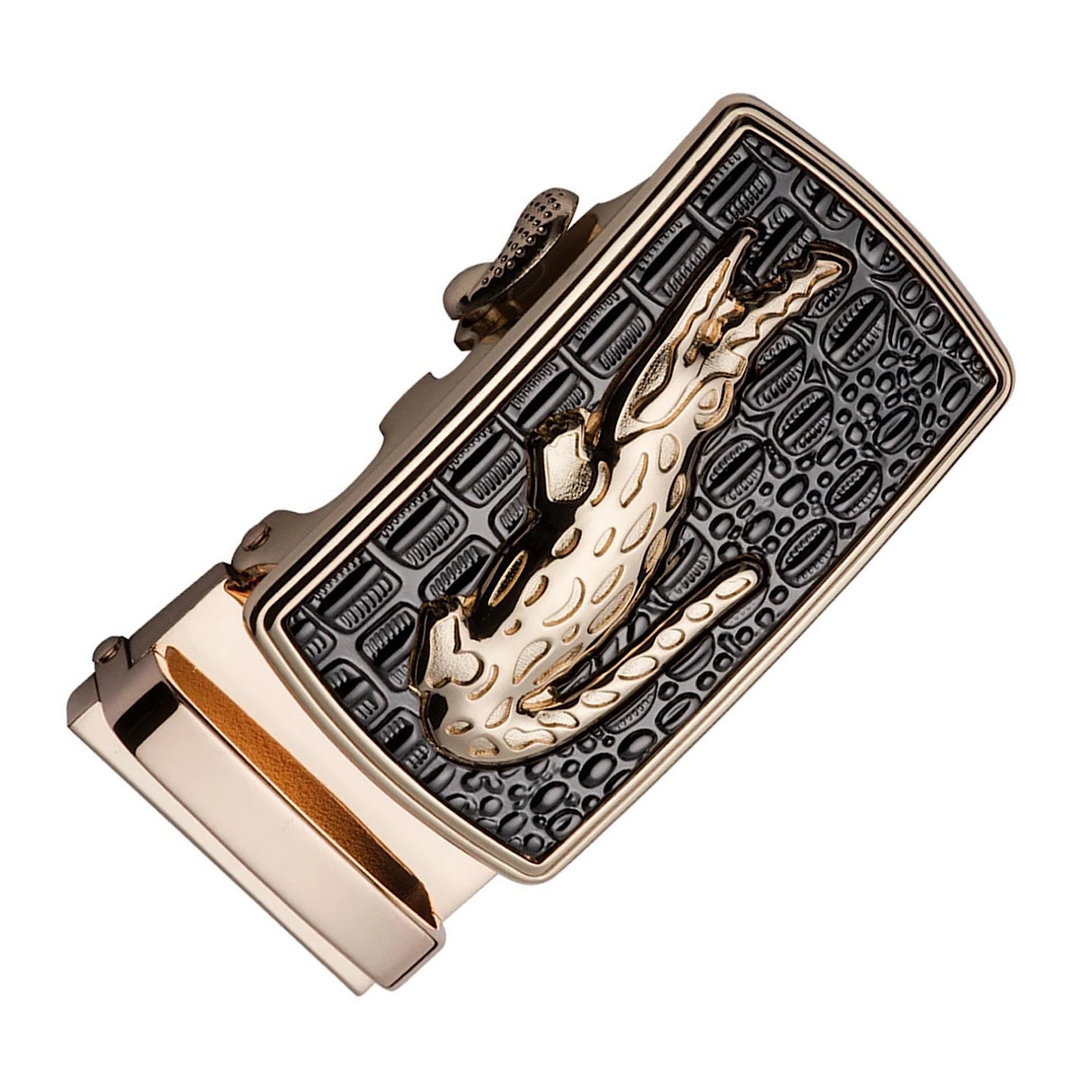 QHA Mens Automatic Belt Buckle For 35mm Wide Ratchet Belts Q98A18