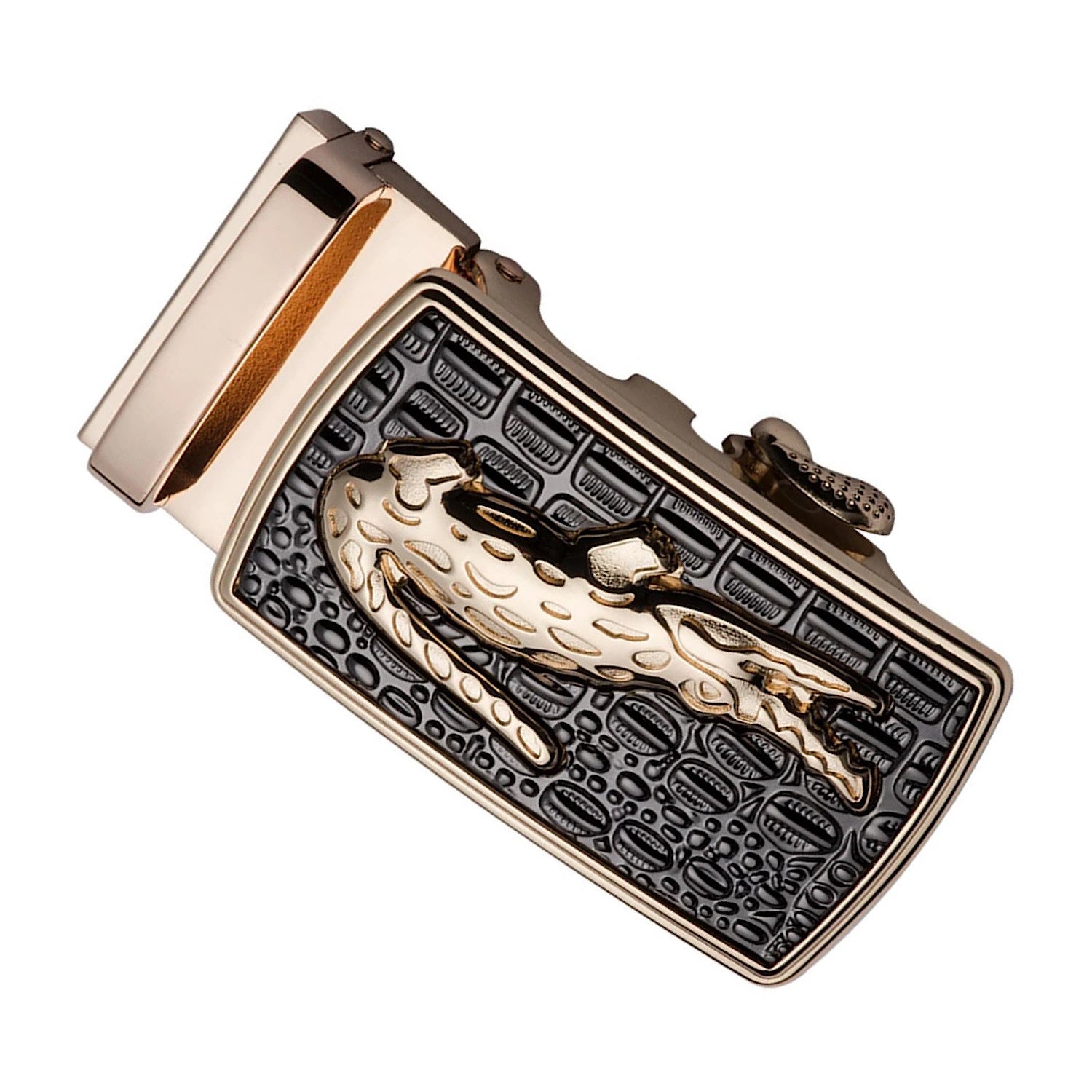 QHA Mens Automatic Belt Buckle For 35mm Wide Ratchet Belts Q98A18