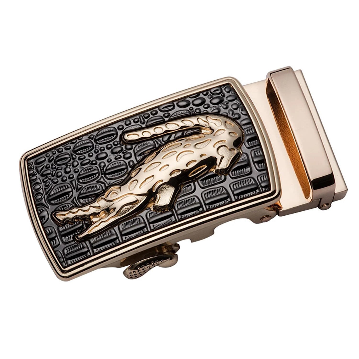 QHA Mens Automatic Belt Buckle For 35mm Wide Ratchet Belts Q98A18