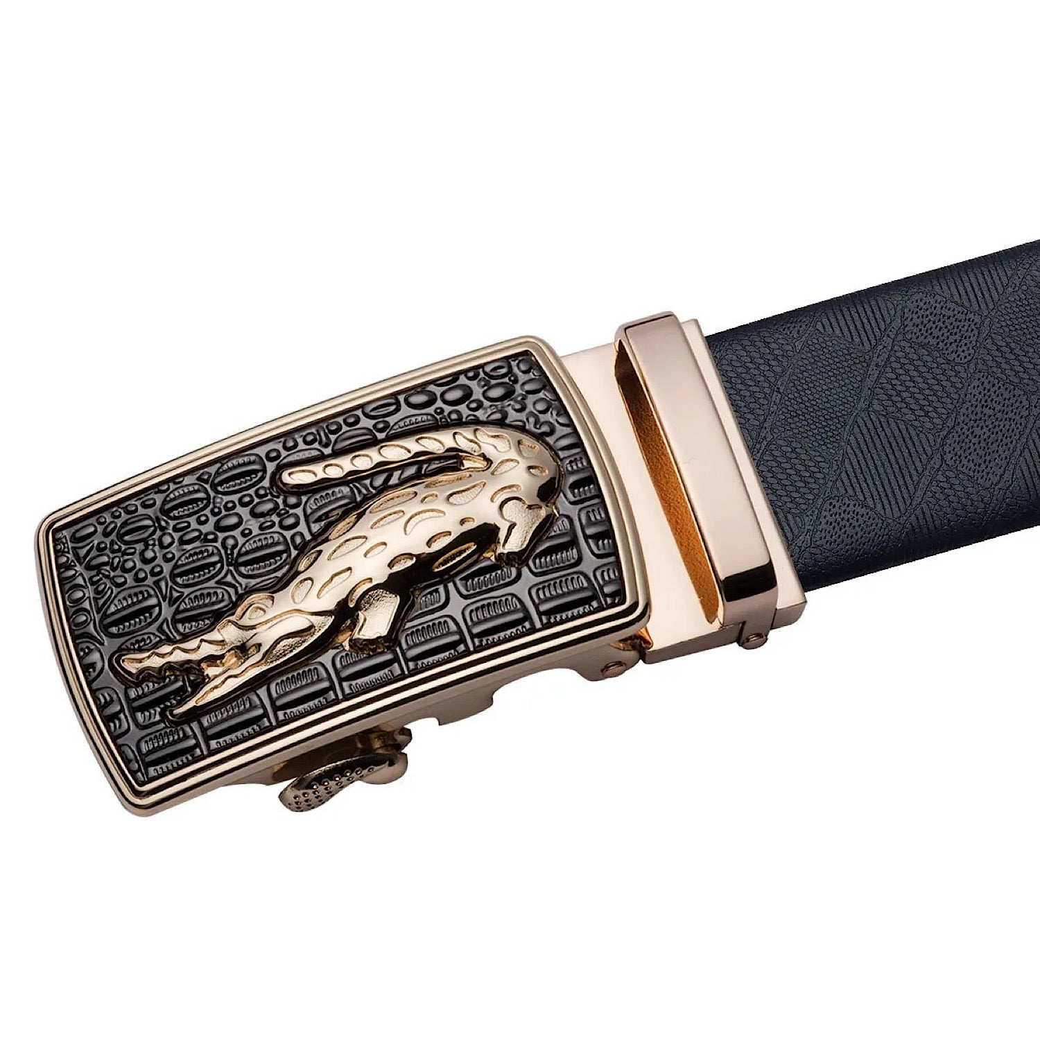 QHA Mens Automatic Belt Buckle For 35mm Wide Ratchet Belts Q98A18