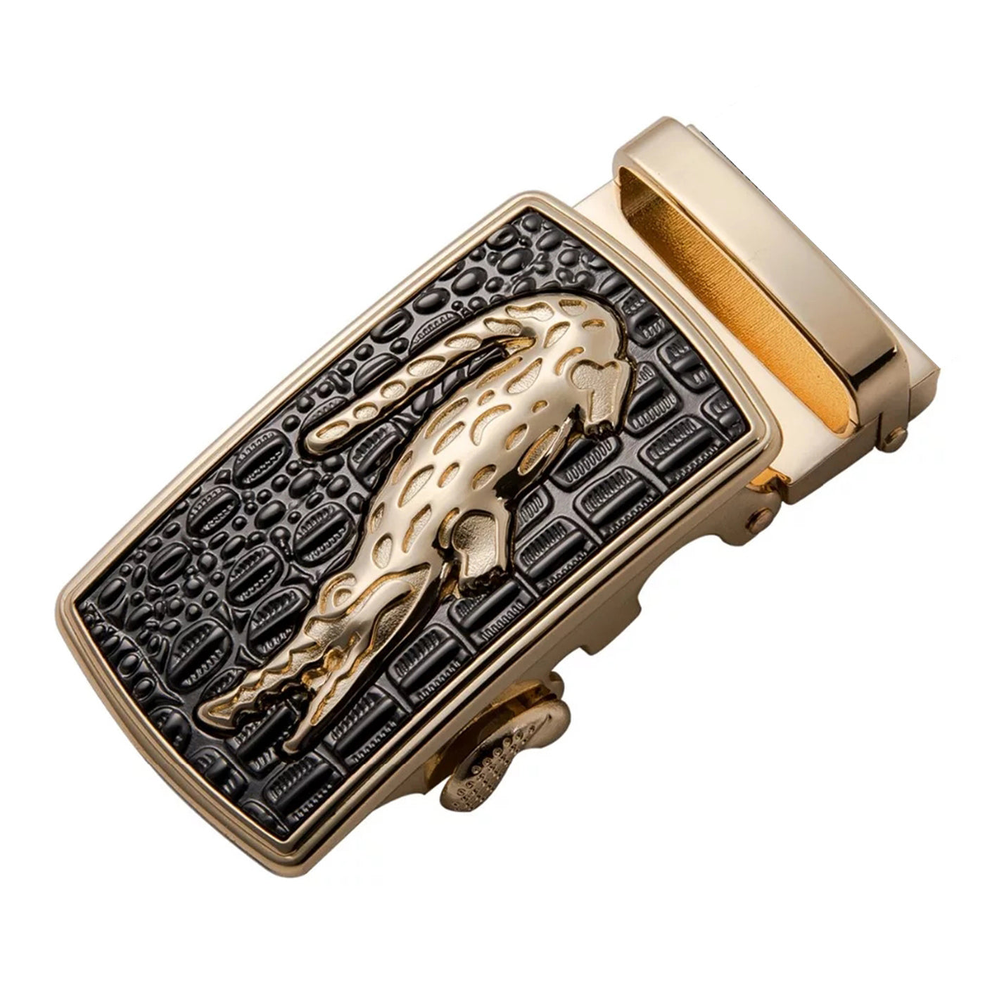 QHA Mens Automatic Belt Buckle For 35mm Wide Ratchet Belts Q98A18