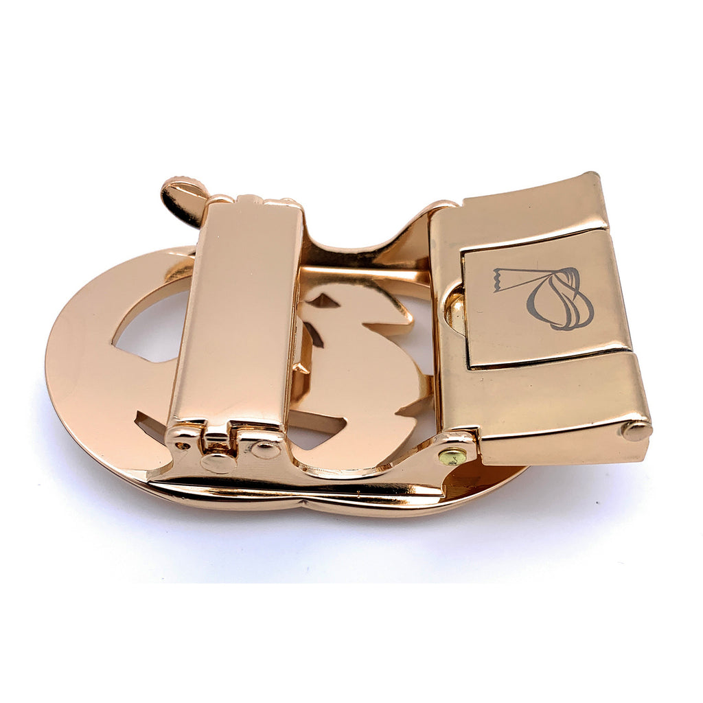 QHA Mens Automatic Belt Buckle For 35mm Wide Ratchet Belts Q98A31