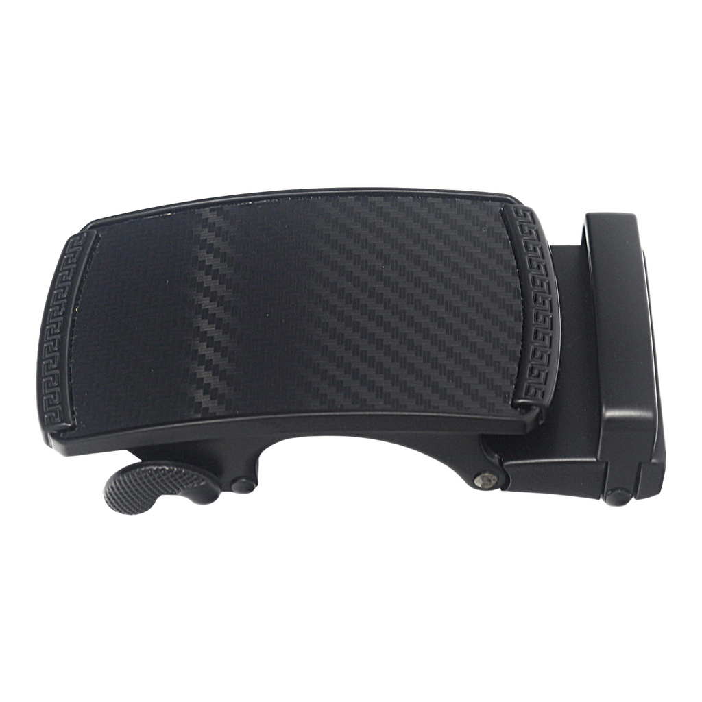 QHA Mens Automatic Sliding Belt Buckle Replacement for 35mm Ratchet Belts  A36