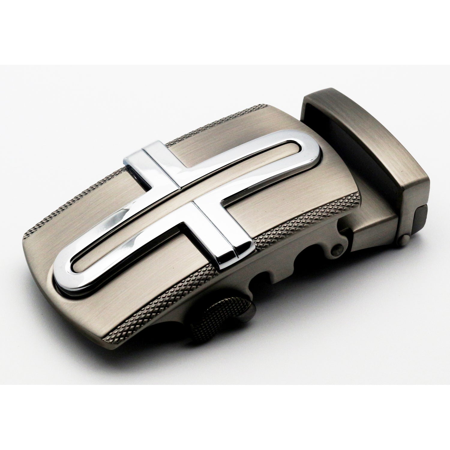 QHA Mens Automatic Belt Buckle For 35mm Wide Ratchet Belts Q98A48