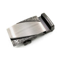 QHA Mens Automatic Sliding Belt Buckle Replacement for 35mm Ratchet Belts  A51 - QHA UK
