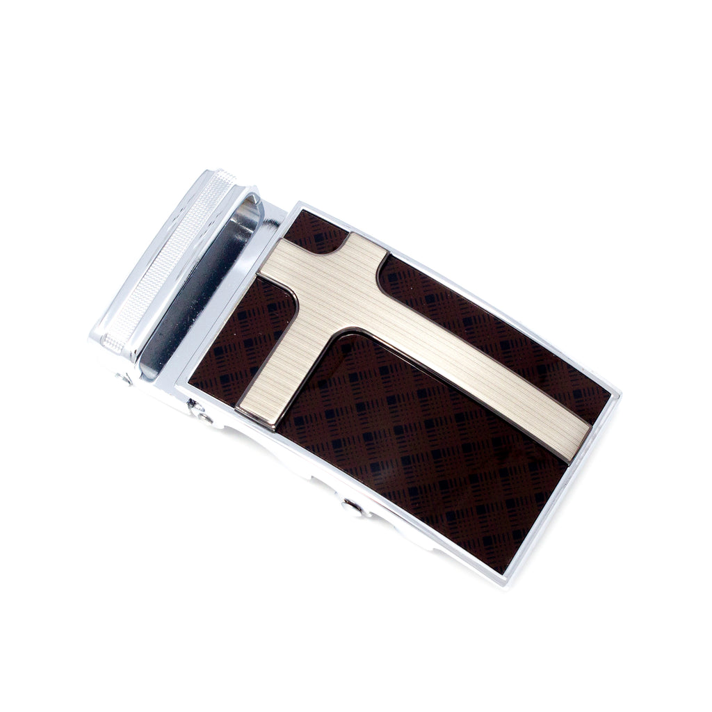 QHA Mens Automatic Belt Buckle For 35mm Wide Ratchet Belts Q98A57