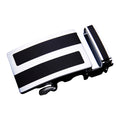 QHA Mens Automatic Sliding Belt Buckle Replacement for 35mm Ratchet Belts  A60