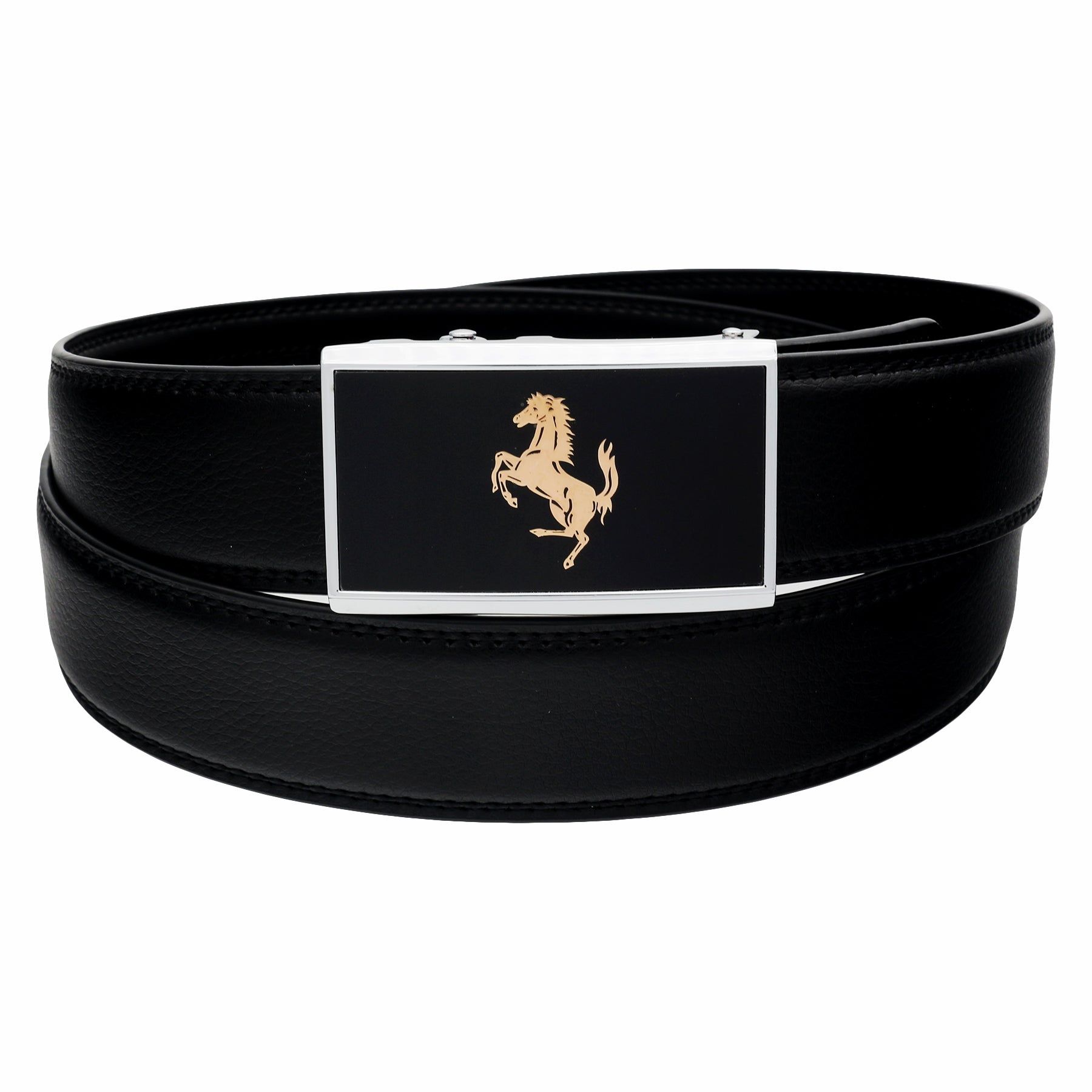 QHA Mens Automatic Belt Buckle For 35mm Wide Ratchet Belts Q98A67