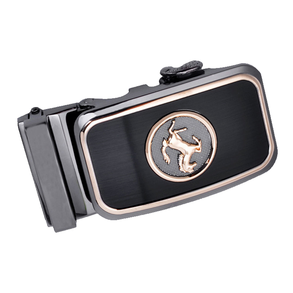 QHA Mens Automatic Belt Buckle For 35mm Wide Ratchet Belts Q98A68