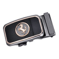 QHA Mens Automatic Sliding Belt Buckle Replacement for 35mm Ratchet Belts  A68