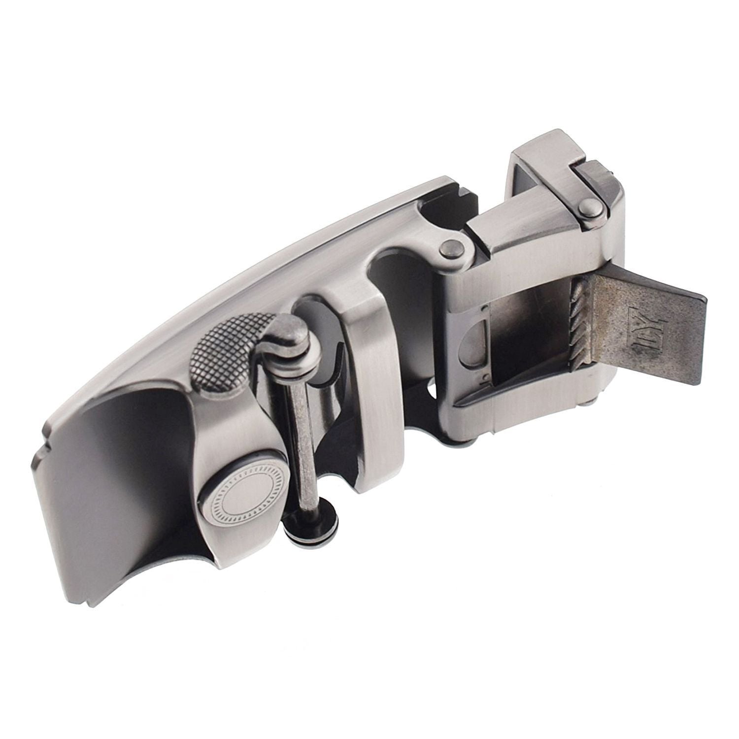 Mens Automatic Sliding Belt Buckle Replacement for Ratchet Leather Belts A69