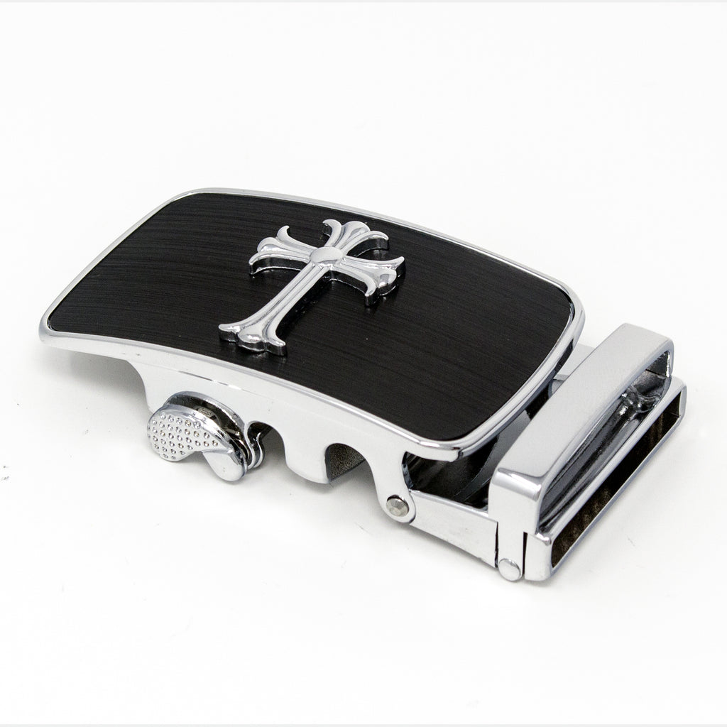 QHA Mens Automatic Belt Buckle For 35mm Wide Ratchet Belts Q98A72