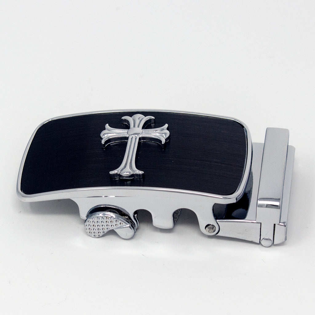 QHA Mens Automatic Belt Buckle For 35mm Wide Ratchet Belts Q98A72